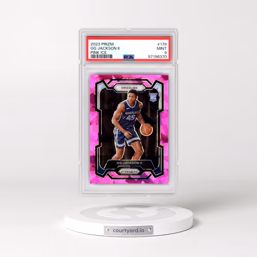 2023 Panini Prizm #179 GG Jackson II - Pink Ice (PSA 9 MINT)