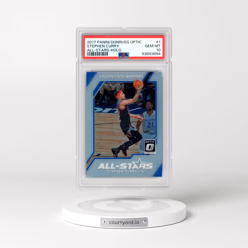 2017 Panini Donruss Optic All-Stars #1 Stephen Curry - Holo (PSA 10 GEM MINT)