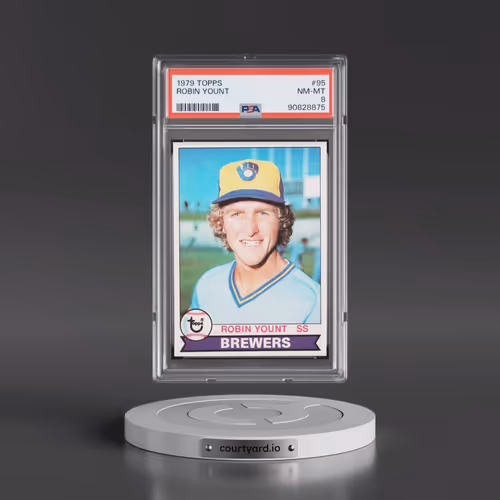 1979 Topps #95 Robin Yount (PSA 8 NM-MT)