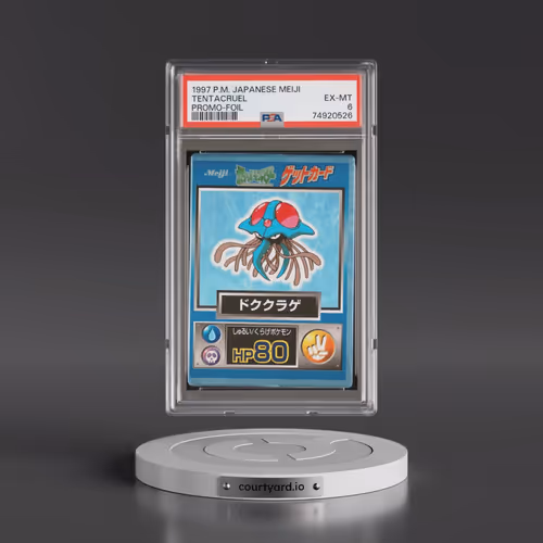 1997 Pokémon Meiji Promo Tentacruel - Foil (PSA 6 EX-MT)