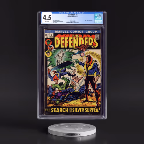Defenders #2 CGC 4.5 White Pages (Marvel Comics, 10/72) - Universal