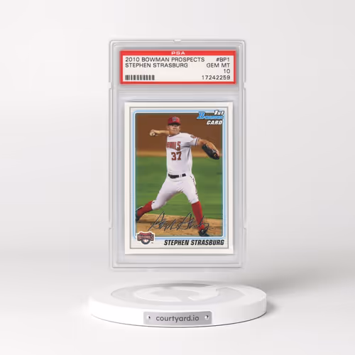 2010 Bowman Prospects #BP1 Stephen Strasburg (PSA 10 GEM MINT)