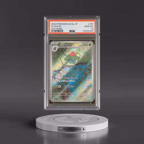 2023 Pokémon Sv2a-Pokémon 151 #167 Ivysaur - Art Rare (PSA 10 GEM MINT)