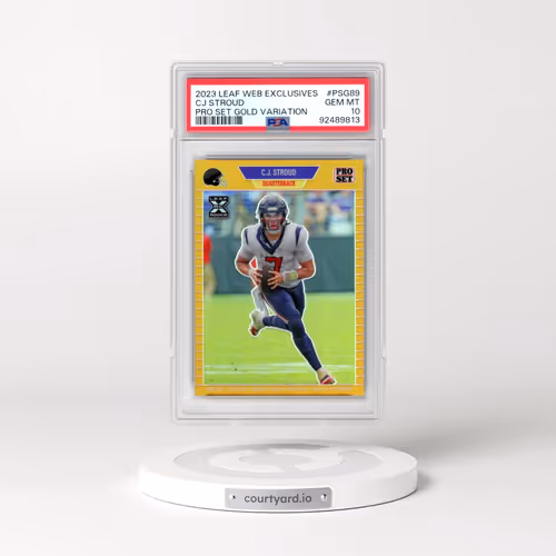 2023 Leaf Web Exclusives #PSG89 CJ Stroud - Pro Set Gold (PSA 10 GEM MINT)