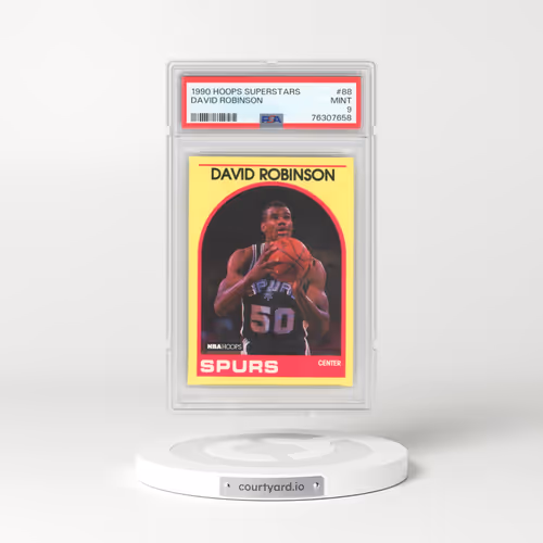 1990 Hoops Superstars #88 David Robinson (PSA 9 MINT)