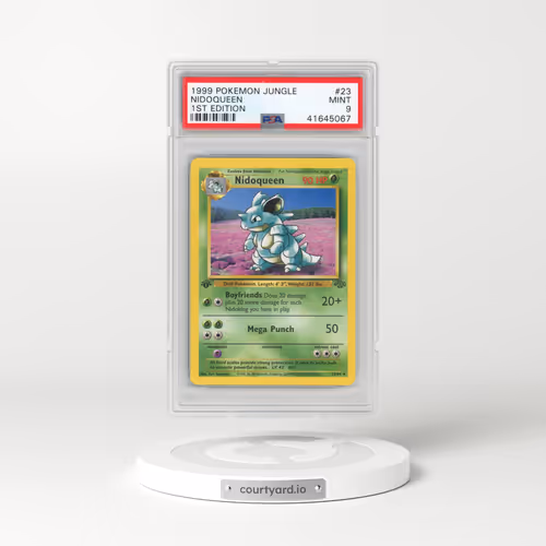 1999 Pokémon Jungle #23 Nidoqueen - 1st Edition (PSA 9 MINT)