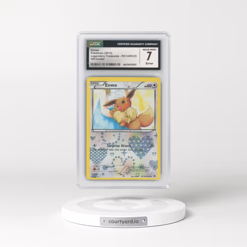 2013 Legendary Treasures #RC14/RC25 Eevee - Radiant Collection Holo (CGC 7 NM)