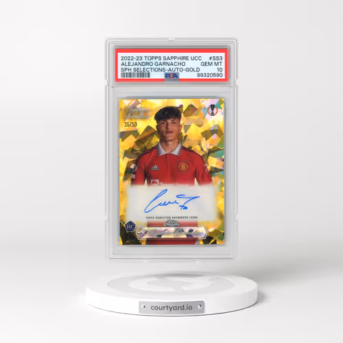 2022-23 Topps Chrome Sapphire Edition UEFA Club Competitions Sapphire Selections #SS3 Alejandro Garn