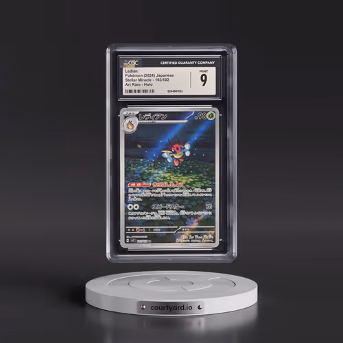 2024 Pokémon SV7-Stellar Miracle #103 Ledian - Art Rare (CGC 9 MINT)