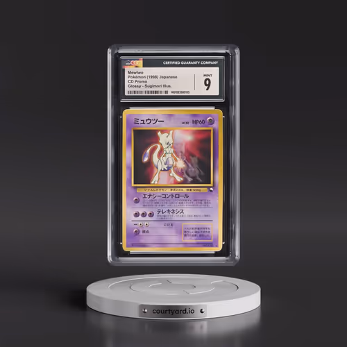 1999 Pokémon CD Promo #150 Mewtwo-Glossy - CD Promo (CGC 9 MINT)