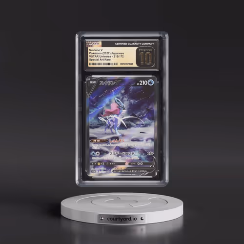 2022 VSTAR Universe #215/172 Suicune V - Special Art Rare Holo (CGC 10 PRISTINE)