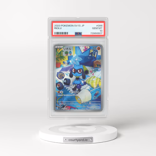 2023 Pokémon Sv1s-Scarlet EX #086 Riolu - Art Rare (PSA 10 GEM MINT)