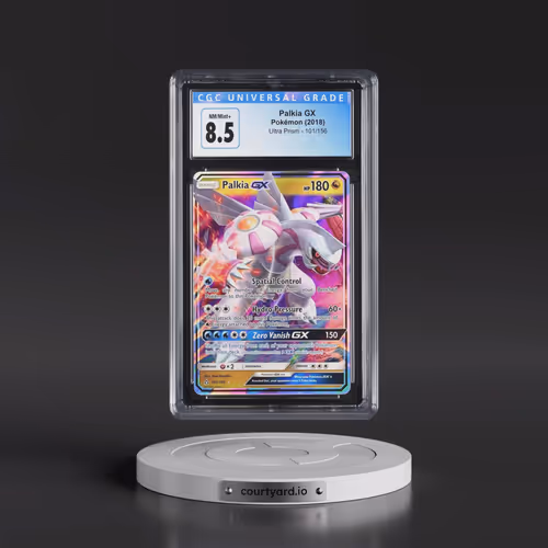 2018 Ultra Prism #101/156 Palkia GX - Holo (CGC 8.5 NM-MT+)