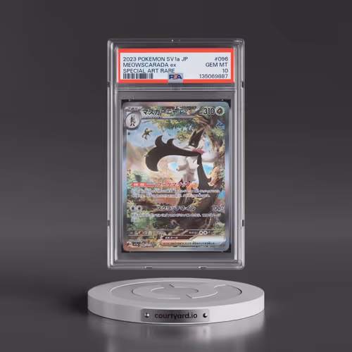 2023 Pokémon Sv1a-Triplet Beat #096 Meowscarada EX - Holo Special Art Rare (PSA 10 GEM MINT)