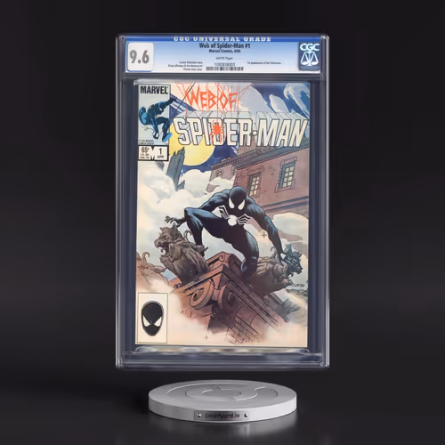Web of Spider-Man #1 CGC 9.6 White Pages (Marvel Comics, 4/85) - Universal