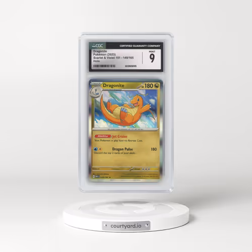 2023 Scarlet & Violet 151 - MEW EN #149/165 Dragonite - Holo (CGC 9 MINT)