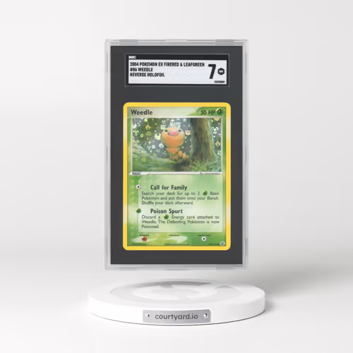 2004 Ex Firered & Leafgreen #86 Weedle - Holo (SGC 7 NM)