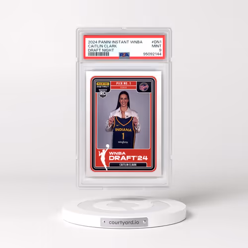2024 Panini Instant WNBA Draft Night #DN1 Caitlin Clark (PSA 9 MINT)