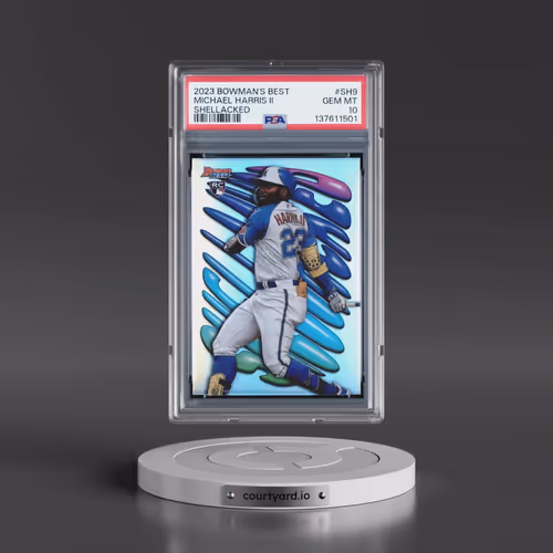 2023 Bowman's Best Shellacked #SH9 Michael Harris II (PSA 10 GEM MINT)