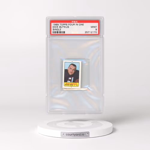 1969 Topps Four in One Single Dick Butkus (PSA 9 MINT)