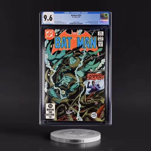 Batman #357 CGC 9.6 White Pages (DC Comics, 3/83) - Universal