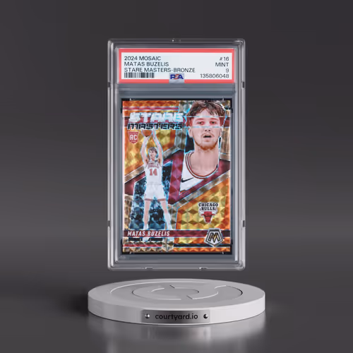 2024 Panini Mosaic Stare Masters #16 Matas Buzelis - Bronze (PSA 9 MINT)