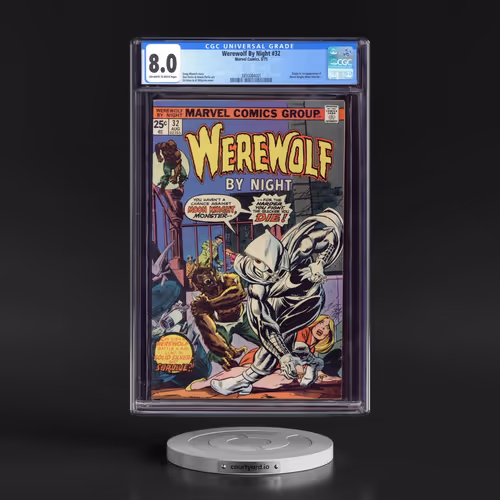 Werewolf By Night #32 CGC 8.0 Off-white to White Pages (Marvel Comics, 8/75)