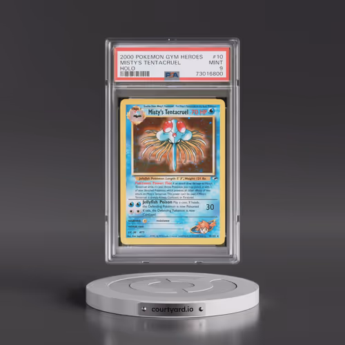 2000 Pokémon Gym Heroes #10 Misty's Tentacruel - Holo (PSA 9 MINT)
