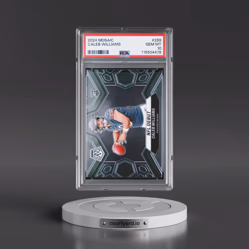 2024 Panini Mosaic #289 Caleb Williams (PSA 10 GEM MINT)