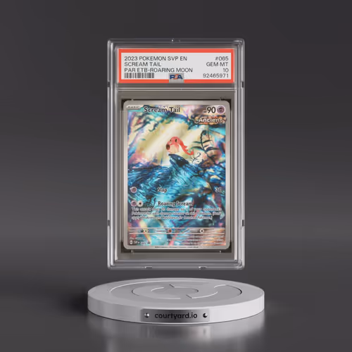 2023 Pokémon Svp EN-SV Black Star Promo #065 Scream Tail - Paradox Rift Elite Trainer Box-Roaring Mo