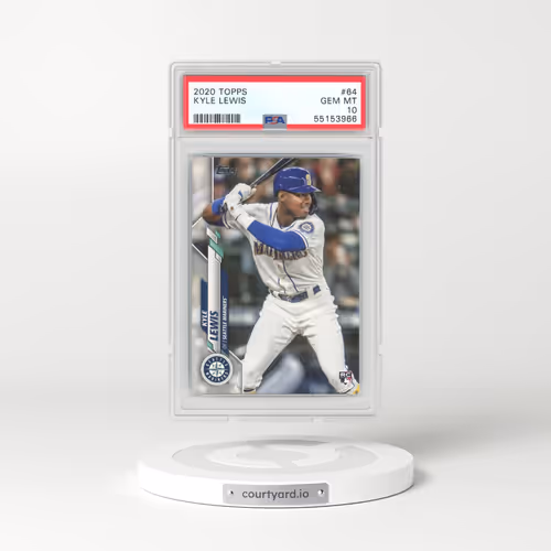 2020 Topps #64 Kyle Lewis (PSA 10 GEM MINT)