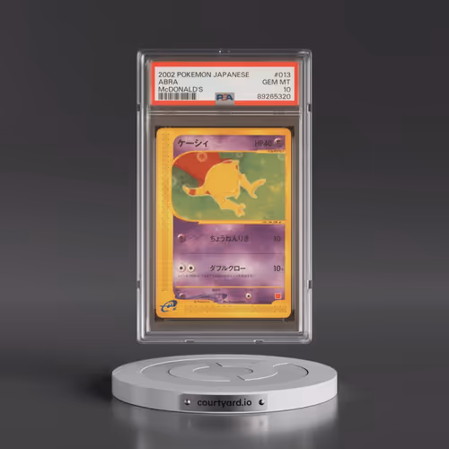 2002 Pokémon McDonald's #013 Abra (PSA 10 GEM MINT)