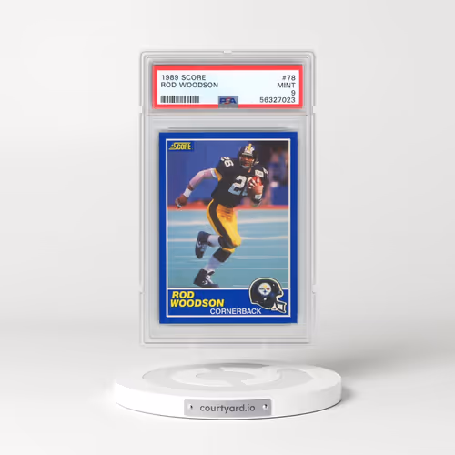 1989 Score #78 Rod Woodson (PSA 9 MINT)