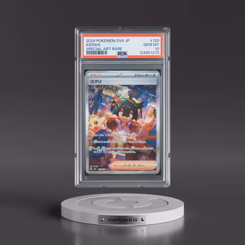 2024 Pokémon SV6-Transformation Mask #129 Kieran - Special Art Rare (PSA 10 GEM MINT)