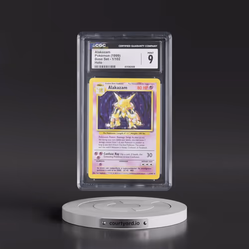 1999 Base Set #1/102 Alakazam - Holo (CGC 9 MINT)