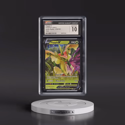 2021 Battle Styles #018/163 Flapple V - Holo Ultra Rare (CGC 10 GEM MINT)