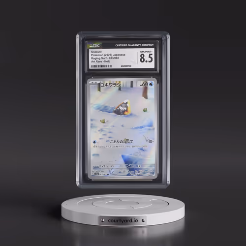 2023 Raging Surf #063/062 Snorunt - Art Rare Holo (CGC 8.5 NM-MT+)