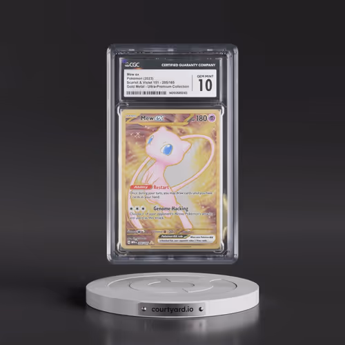 2023 Scarlet & Violet 151 - MEW EN #205/165 Mew ex - Gold Metal - Ultra-Premium Collection (CGC 10 G