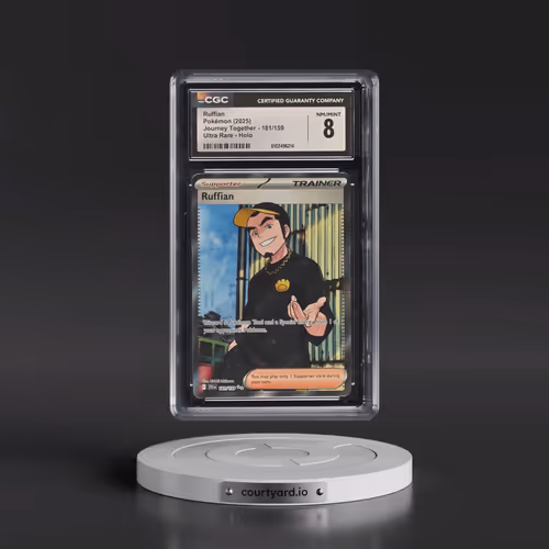 2025 Pokémon Jtg EN-Journey Together #181 Ruffian - Ultra Rare (CGC 8 NM-MT)