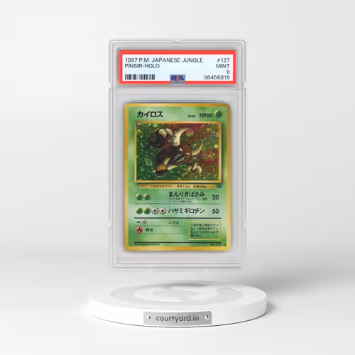 1997 Pokémon Jungle #127 Pinsir - Holo (PSA 9 MINT)