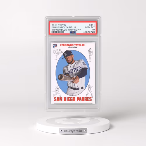 2019 Topps Throwback Thursday #311 Fernando Tatis Jr. (PSA 10 GEM MINT)