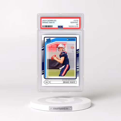 2024 Panini Donruss #379 Drake Maye (PSA 10 GEM MINT)