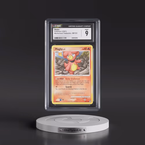 2007 Mysterious Treasures #88/123 Magby (CGC 9 MINT)