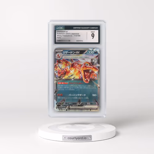 2023 Pokémon Sv4a-Shiny Treasure EX #115 Charizard EX - Holo (CGC 9 MINT)