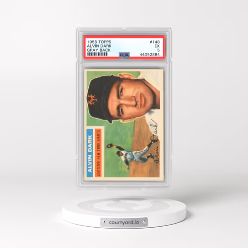 1956 Topps #148 Alvin Dark - Gray Back (PSA 5 EX)