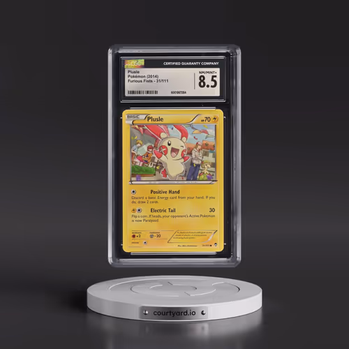 2014 Furious Fists #31/111 Plusle (CGC 8.5 NM-MT+)