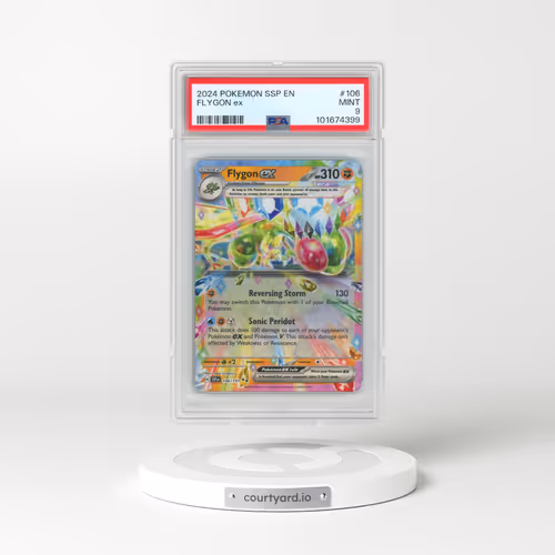 2024 Pokémon Ssp EN-Surging Sparks #106 Flygon EX - Holo (PSA 9 MINT)