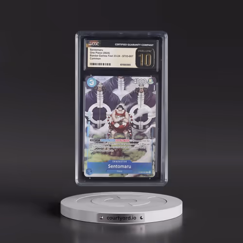 2024 Bandai Card Games Fest 23-24 (Textured Foil) - English #ST03-007 Sentomaru (CGC 10 PRISTINE)