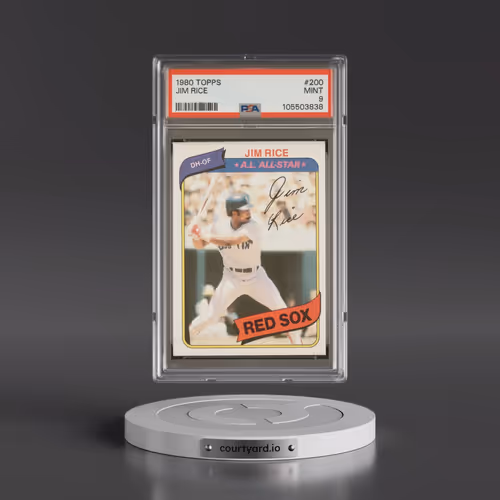1980 Topps #200 Jim Rice (PSA 9 MINT)
