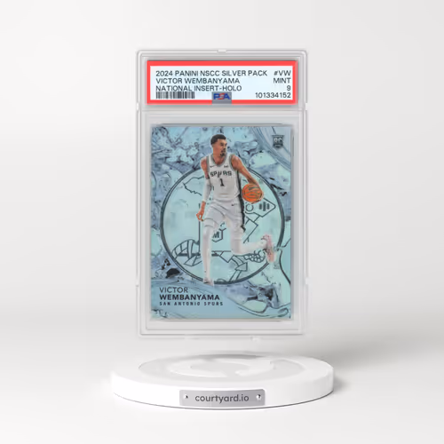 2024 Panini National Sports Collectors Convention National Insert #VW Victor Wembanyama - Holo (PSA 9 MINT)